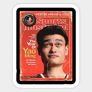 COVER SPORT - THE YEAR OF YAOMING Sticker
